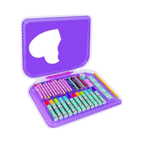 AS Zestaw artystyczny w walizce jednorożec 2257